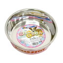 アウトレット品 ドギーマン ステンレス食器 ごはんにゃわん 犬用 S ピンク 訳あり 関東当日便