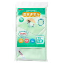 ボンビアルコン 防水タオル ペット用 2L 120×90cm グリーン くりかえし洗えるペットシーツ 抗菌・防臭加工 関東当日便