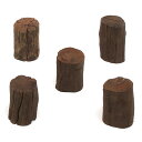 形状お任せ 煮込み済み 切り株ドリフトウッド SSサイズ(約3~5cm) Normalタイプ(高さ約5~10cm) 5本 関東当日便
