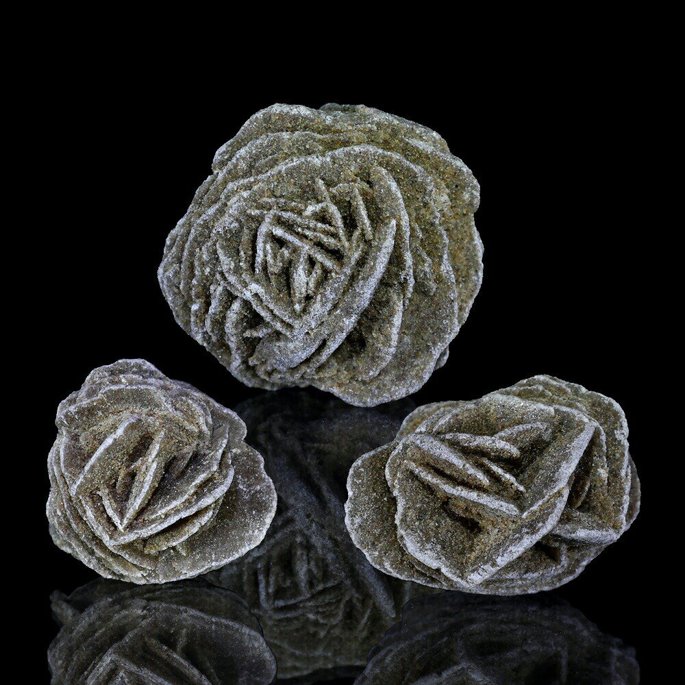 デザートローズ　砂漠の薔薇　SSサイズ　3個　形状お任せ　鉱物　鉱石　原石　レイアウト素材　関東当日便