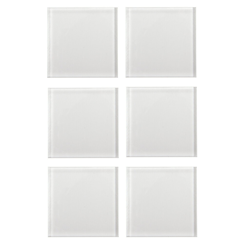 鉱石・鉱物用アクリルベース　50×50mm　6枚セット　関東当日便