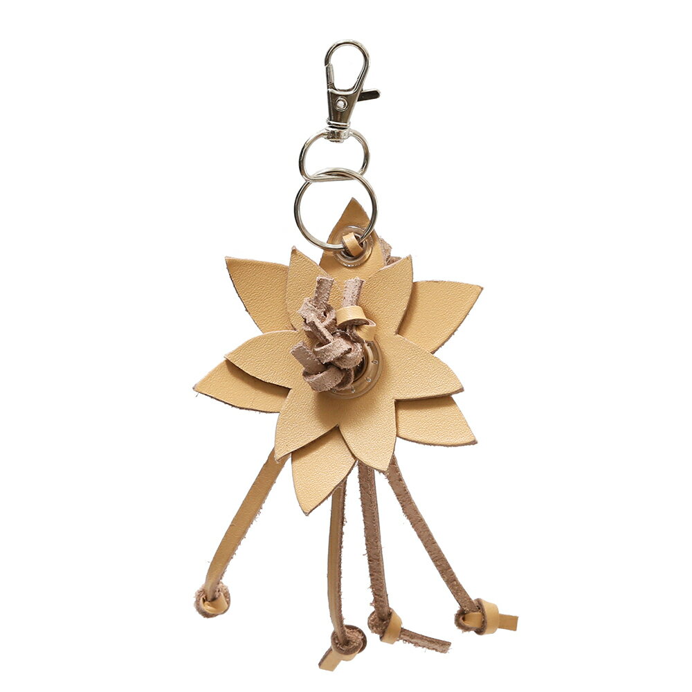 小鳥のレザーフラワー ヌメ革 インコ おもちゃ ハンドメイド 関東当日便