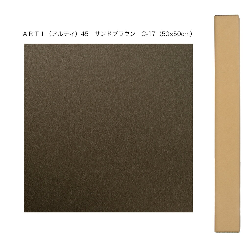 バックスクリーン　ARTI（アルティ）45　サンドブラウン　C　（50×50cm）　関東当日便