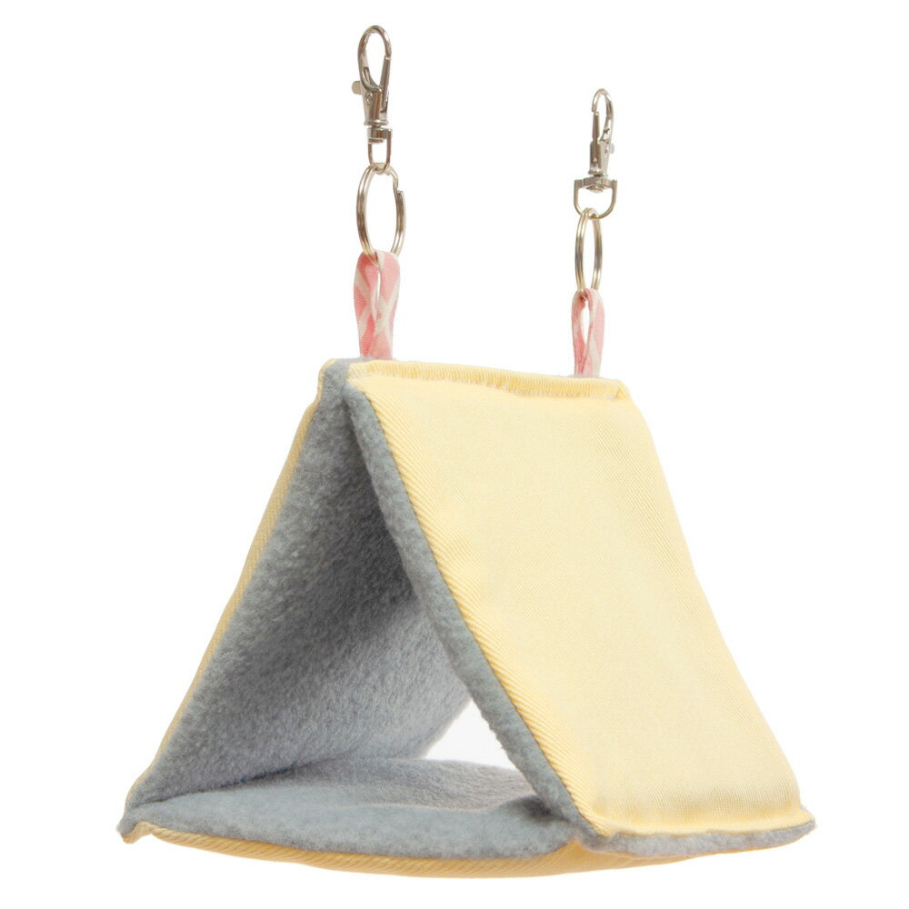 バードテント S パステルイエロー 小鳥のお家 セキセイインコ コザクラインコ 小型インコ 関東当日便