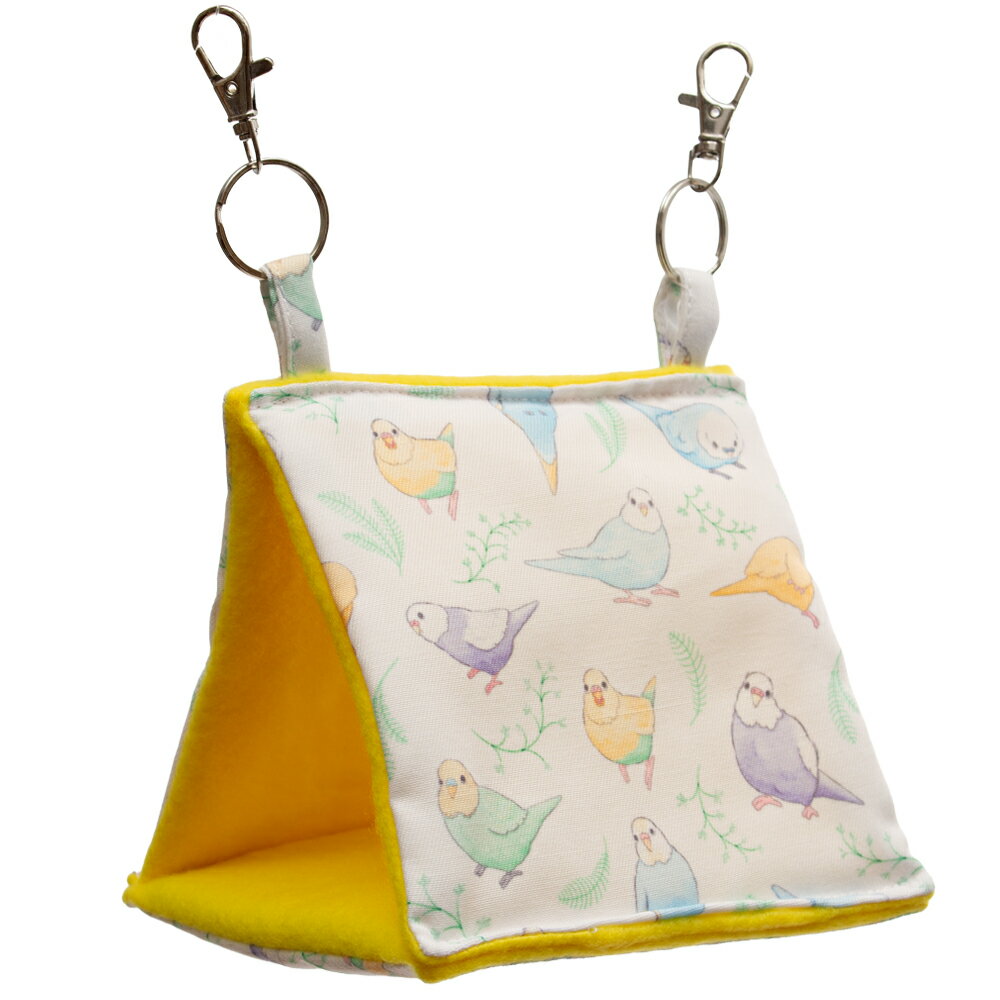 Leaf　オリジナルデザイン　バードテント　S　小鳥のお家　セキセイインコ　コザクラインコ　小型イン..