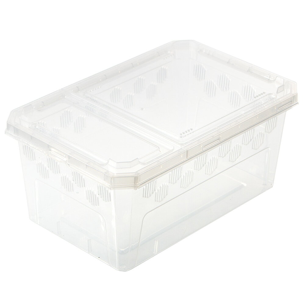 ブリードボックス クリア　M　25×16．2×11cm　関東当日便