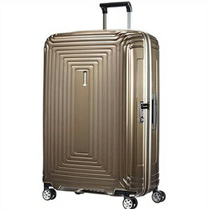 【ラッピング不可】Samsonite サムソナイト スーツケース 65754 4535 75cm 94L Neopulse Spinner ネオパルススピナー メタリックサンド キャリーバッグ キャリーケース