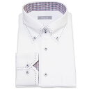 ワイシャツ Yシャツ 長袖 メンズ ビジネスシャツ カッターシャツ ドレスシャツ オシャレ 形態安定 フォーマル