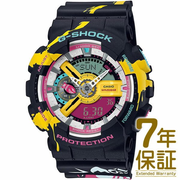 【国内正規品】CASIO カシオ 腕時計 GA-110LL-1AJR メンズ G-SHOCK ジーショック LEAGUE OF LEGENDS リーグ・オブ・レジェンド コラボ ジンクス スーパーメガデスロケット クオーツ