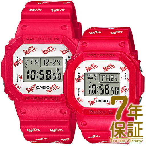 在庫限り【国内正規品】CASIO カシオ 腕時計 LOV-20B-4JR ペアウォッチ G-SHOCK Baby-G ジーショック ベイビージー LOVER’S COLLECTION 2020 ラバーズコレクション クオーツ