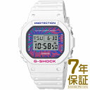 yKizCASIO JVI rv DW-5600DN-7JF Y G-SHOCK GVbN Psychedelic Multi Colors NI[c