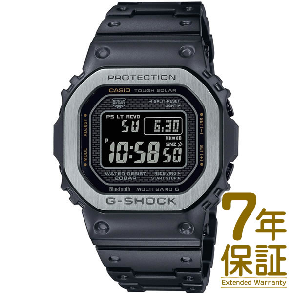 初代G-SHOCK「DW-5000C」の遺伝子を受け継ぐフルメタルモデル「GMW-B5000」がベース。「マルチフィニッシュドブラック」をテーマに、ブラックIPと様々な仕上げ加工を駆使してデザインしたブラックカラーモデルです。ベゼルとバンド...