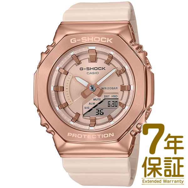 カシオ G-SHOCK 腕時計（レディース） 【国内正規品】CASIO カシオ 腕時計 GM-S2100PG-4AJF メンズ レディース G-SHOCK ジーショック メタルカバード クオーツ