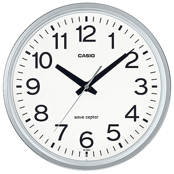 【正規品】CASIO カシオ クロック IQ-482J-8JF 電波掛時計