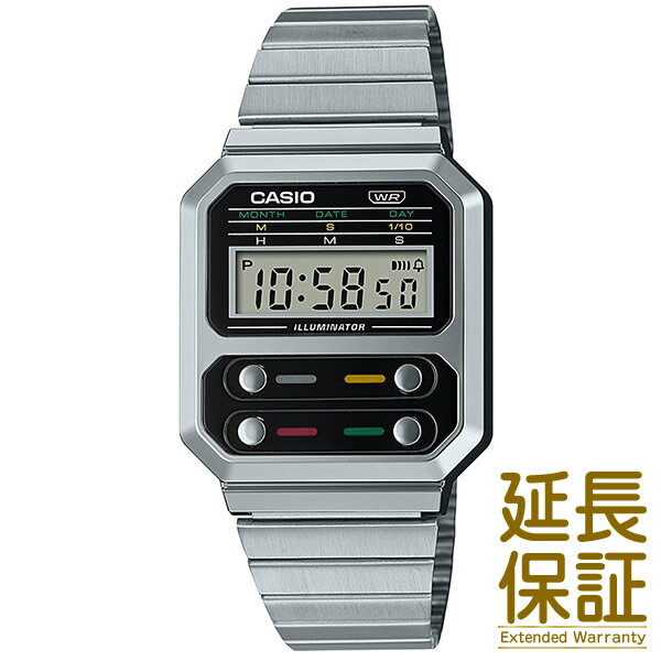 【メール便発送】【箱なし】CASIO カシオ 腕時計 海外モデル A100WE-1A メンズ レディース ユニセックス STANDARD スタンダード チープカシオ チプカシ