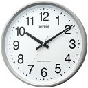 【正規品】リズム RHYTHM 時計 クロック 4MYA24SR19 電波時計 掛時計 フィットウェーブスペイシーM24