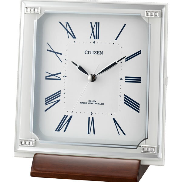【正規品】シチズン CITIZEN 時計 クロック 60サイズ 4RY712 003 掛置兼用電波時計 スワロフスキークリスタル
