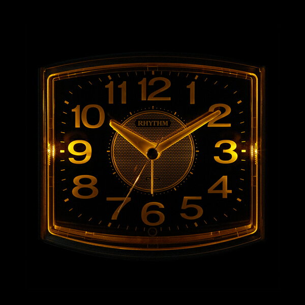 【正規品】リズム RHYTHM 時計 クロック 8RE644SR19 目覚まし時計 めざまし時計 置時計 ピュアライトR644 [2]