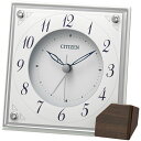 【正規品】シチズン CITIZEN 時計 クロック 60サイズ 8RG625 003 置き時計 アラーム付 スワロフスキークリスタル クォーツ