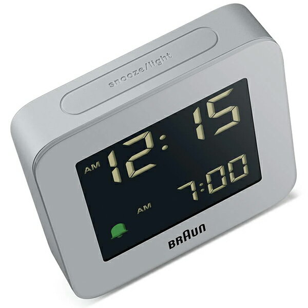 BRAUN ブラウン クロック BC09G 目覚まし時計 置時計 Digital Alarm Clock デジタル アラーム クロック [3]