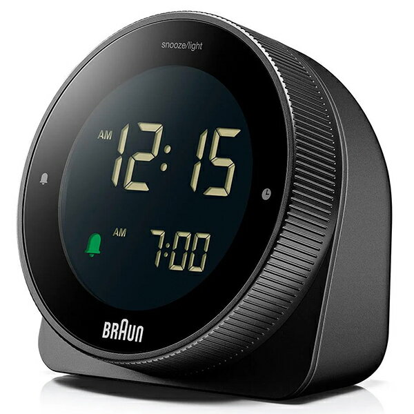 BRAUN ブラウン クロック BC24B 目覚まし時計 置時計 Digital Clock デジタル クロック