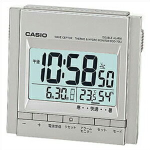 【正規品】CASIO カシオ クロック DQD-705J-8JF 置き時計 電波時計 デジタル