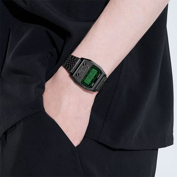 【BOXなし】CASIO カシオ 腕時計 海外モデル A1100B-1 メンズ レディース STANDARD...