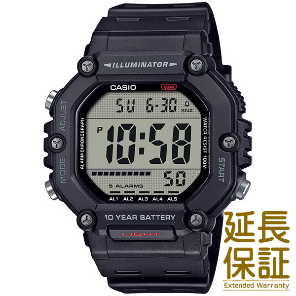 樂天商城 - 【BOXなし】CASIO カシオ 腕時計 海外モデル AE-1600H-1A メンズ STANDARD スタンダード チープカシオ チプカシ デジタル 男の子 キッズ 子供 防水 電池式 クオーツ