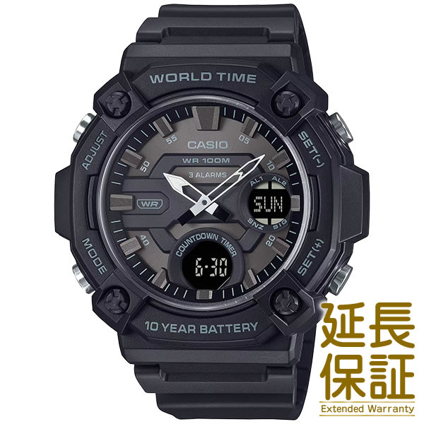 Izax Valentino - 【BOXなし】CASIO カシオ 腕時計 海外モデル AEQ-120W-1B メンズ STANDARD スタンダード チープカシオ チプカシ アナデジ 男の子 女の子 キッズ 子供 防水 電池式 クオーツ