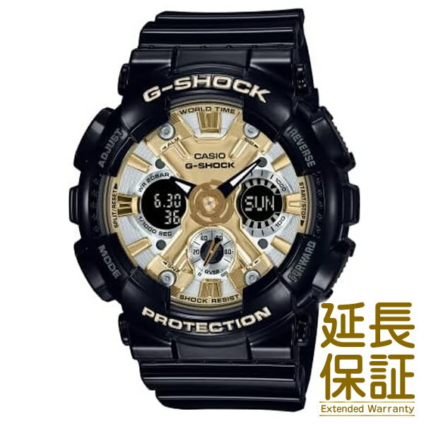 「G-SHOCK」「Baby-G」「BASIC」などに代表される時計メーカーとして世界で人気の高いカシオは、独創性の高い「世界初の時計」を多く生み出し、その挑戦し続ける開発思想により時計の新しい価値を創造し続けています。海外モデルとなります。CASIO(カシオ)品名GMA-S120GB-1A素材ケース/ベルト：樹脂サイズケース：(約)縦49.0×横45.9×厚さ15.8mm重さ：(約)55g腕周り：(約)13.5〜20.0cmムーブメントクオーツ(電池寿命：新品時約3年)※時計にあらかじめセットされている電池は、時計の機能や性能をチェックするためのモニター用電池です。機能・耐衝撃構造・耐磁時計（JIS1種）・ネオブライト・ワールドタイム・ストップウオッチ・タイマー・アラーム/時報・LEDライト・フルオートカレンダー・平均月差：±15秒・12/24時間制表示切替防水機能20気圧防水付属品・専用BOX・説明書(英語表記)JANシリーズG-SHOCK ジーショック【画像について】画像と実物では、ご使用のブラウザ、モニター解像度により多少色具合が異なって見える場合もございますが、予めご了承ください。品名/JANコード等で検索していただきご自身の判断でご購入ください。イメージ違いなどによる返品は一切お受けできません。【電池について】商品代金に電池代金は含まれておりません。 ※商品に内蔵されている電池は試用電池の為残量が少ない場合がありますのでご了承下さい。【ベルト調整500円+税で承ります！】ご注文時に、ご希望の長さを記載して頂ければ500円+税にてベルト調節を承らせていただきます。 ※革・ラバーベルト、その他特殊なモデルについては調節を承れませんので、予めご了承くださいませ。 【在庫切れの場合について】店の掲載商品は他店でも販売を行っているため、ご注文のタイミングによっては、商品が在庫切れとなる場合がございます。商品管理については十分配慮しておりますが、何卒ご理解いただけますようお願い致します。※トラブル防止の為「ご注文確認メール」が送信されるまで、お振込みをお待ち下さい。商品は厳密なチェックの下、心をこめてお届けいたします。