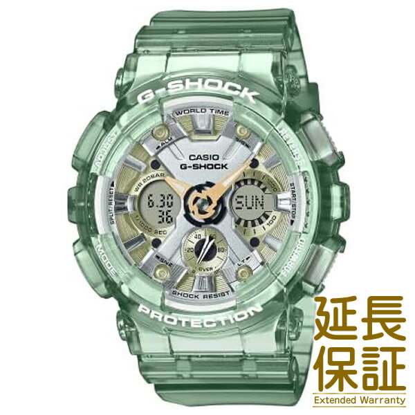 「G-SHOCK」「Baby-G」「BASIC」などに代表される時計メーカーとして世界で人気の高いカシオは、独創性の高い「世界初の時計」を多く生み出し、その挑戦し続ける開発思想により時計の新しい価値を創造し続けています。海外モデルとなります。CASIO(カシオ)品名GMA-S120GS-3A素材ケース/ベルト：樹脂サイズケース：(約)縦49.0×横45.9×厚さ15.8mm重さ：(約)55g腕周り：(約)13.5〜20.0cmムーブメントクオーツ(電池寿命：新品時約3年)※時計にあらかじめセットされている電池は、時計の機能や性能をチェックするためのモニター用電池です。機能・耐衝撃構造・耐磁時計（JIS1種）・ネオブライト・ワールドタイム・ストップウオッチ・タイマー・アラーム/時報・LEDライト・フルオートカレンダー・平均月差：±15秒・12/24時間制表示切替防水機能20気圧防水付属品・専用BOX・説明書(英語表記)JANシリーズG-SHOCK ジーショック【画像について】画像と実物では、ご使用のブラウザ、モニター解像度により多少色具合が異なって見える場合もございますが、予めご了承ください。品名/JANコード等で検索していただきご自身の判断でご購入ください。イメージ違いなどによる返品は一切お受けできません。【電池について】商品代金に電池代金は含まれておりません。 ※商品に内蔵されている電池は試用電池の為残量が少ない場合がありますのでご了承下さい。【ベルト調整500円+税で承ります！】ご注文時に、ご希望の長さを記載して頂ければ500円+税にてベルト調節を承らせていただきます。 ※革・ラバーベルト、その他特殊なモデルについては調節を承れませんので、予めご了承くださいませ。 【在庫切れの場合について】店の掲載商品は他店でも販売を行っているため、ご注文のタイミングによっては、商品が在庫切れとなる場合がございます。商品管理については十分配慮しておりますが、何卒ご理解いただけますようお願い致します。※トラブル防止の為「ご注文確認メール」が送信されるまで、お振込みをお待ち下さい。商品は厳密なチェックの下、心をこめてお届けいたします。