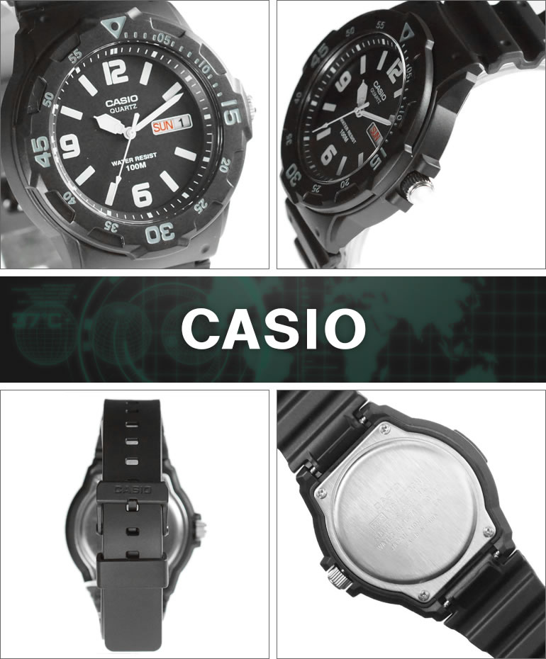 【BOXなし】CASIO カシオ 腕時計 海外モデル MRW-200H-1B2 メンズ STANDARD スタン...