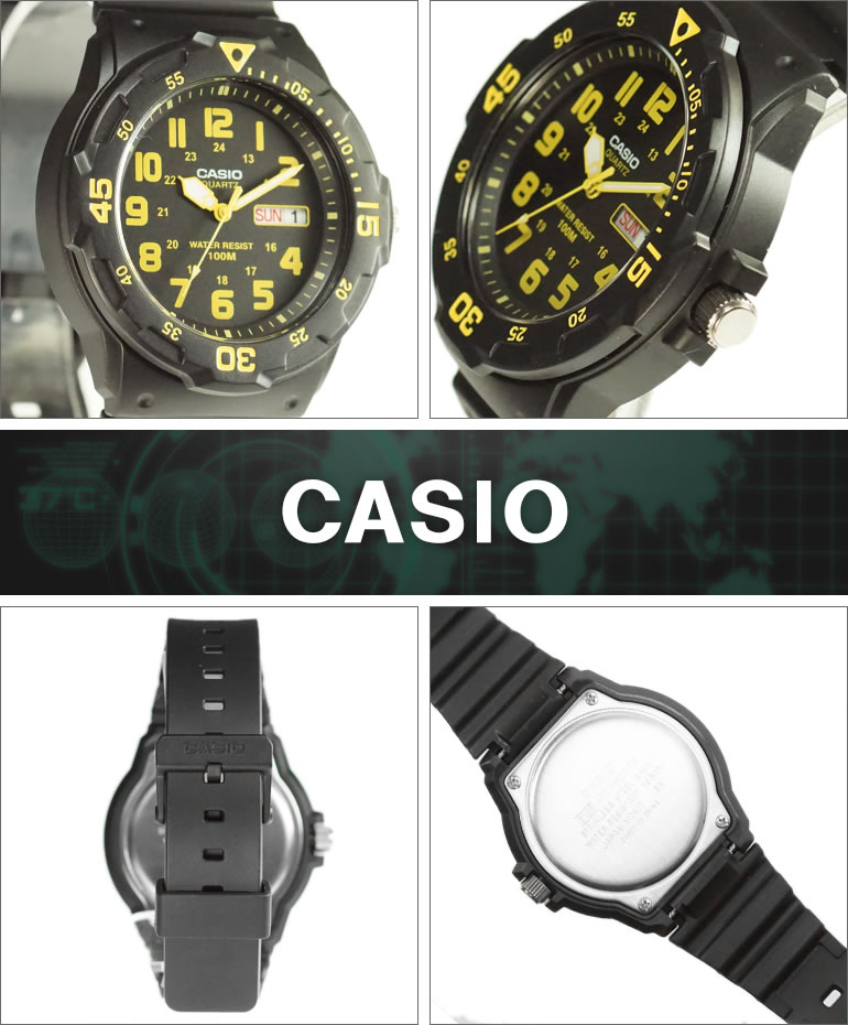 【BOXなし】CASIO カシオ 腕時計 海外モデル MRW-200H-9B メンズ STANDARD スタン...