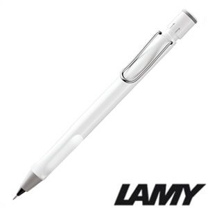 LAMY ��ߡ� ɮ���� L119 safari ���ե��� ���㡼�ץڥ󥷥� white �ۥ磻�� 0.5mm
