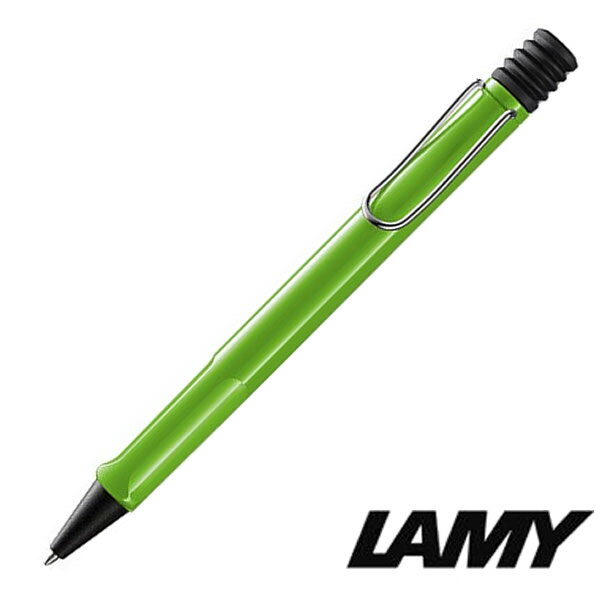 LAMY ボールペン 【メール便選択で送料無料】LAMY ラミー 筆記具 L213GN 油性ボールペン safari green サファリ グリーン M 中字