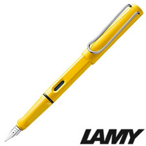 LAMY ラミー 筆記具 L18 safari サファリ 万年筆 yellow イエロー F 細字