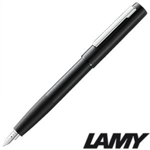 LAMY ラミー 筆記具 L77BK-EF aion アイオン 万年筆 BLACK ブラック EF 極細字