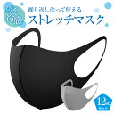 【在庫あり】マスク 冷感 夏 夏用マスク 涼しい ひんやり 接触冷感 生地 洗える 花粉 同色12枚セット mask ますく(4)