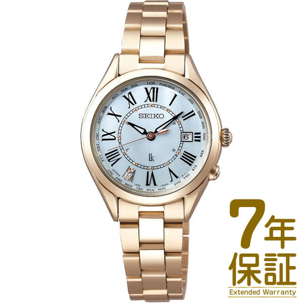 セイコー ルキア 腕時計（レディース） 【国内正規品】SEIKO セイコー 腕時計 SSQV068 レディース LUKIA ルキア Lady Gold レディー ゴールド ソーラー電波修正