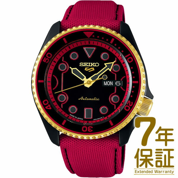 ファイブスポーツ 【特典付き】【国内正規品】SEIKO セイコー 腕時計 SBSA080 メンズ Seiko 5 Sports セイコーファイブ スポーツ ストリートファイターV ケン コラボモデル メカニカル 自動巻 手巻つき