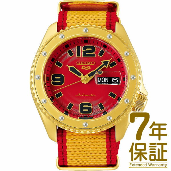 【特典付き】【国内正規品】SEIKO セイコー 腕時計 SBSA084 メンズ Seiko 5 Sports セイコーファイブ スポーツ ストリートファイターV ザンゲフ コラボモデル メカニカル 自動巻 手巻つき