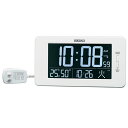 【正規品】SEIKO セイコー クロック DL216W 掛置兼用 デジタル電波時計 温湿度計