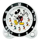 【正規品】SEIKO セイコー クロック FD461W 目覚まし時計 Disney Time Micky&Friends ディズニータイム ミッキー＆フレンズ