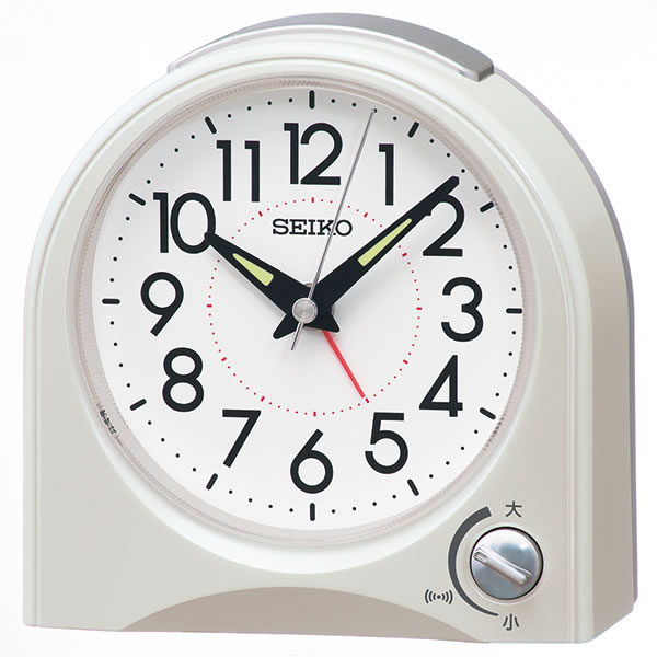 SEIKO セイコー クロック KR520W 目覚まし時計 置時計