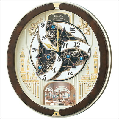 【正規品】SEIKO セイコー クロック RE579B からくり時計 電波 [2]