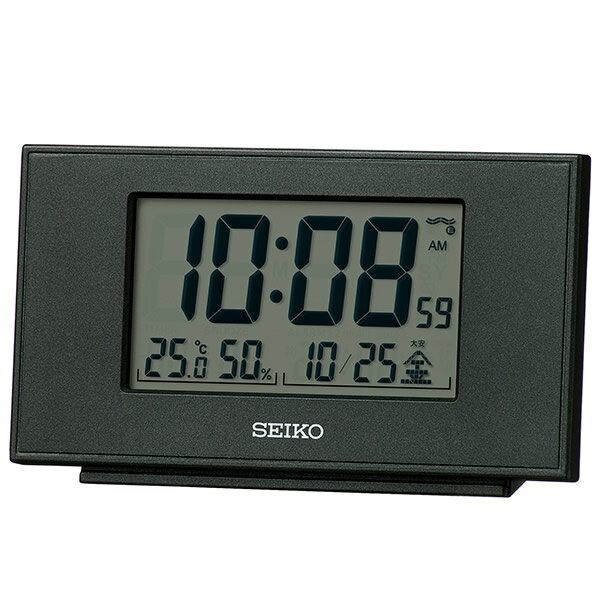 置き時計 【正規品】SEIKO セイコー クロック 60サイズ SQ790K デジタル 電波置き時計