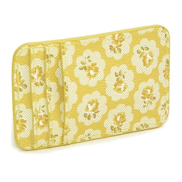 Cath Kidston キャスキッドソン ca905688 レディース パスケース 定期入れ CARD HOLDER SOFT YELLOW / FRESTON ROSE