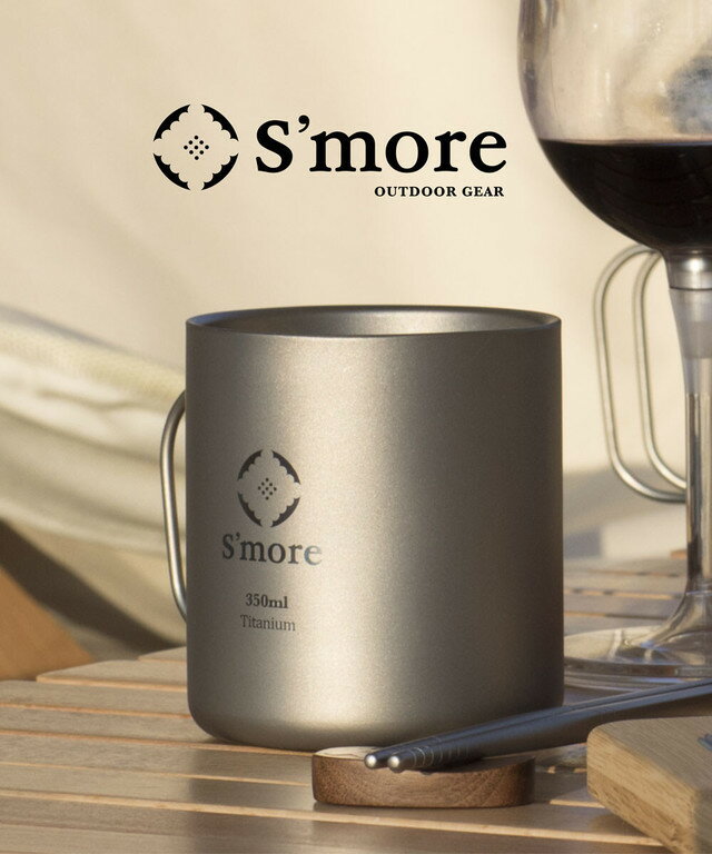 S'more ( ⥢ ) Titanium mag double 350ml / Ź¤ ޥå 350ml