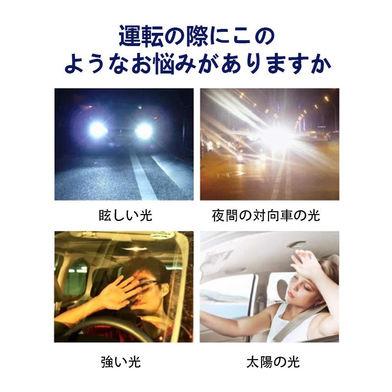 サンバイザー 車 2枚 カーバイザー サンシェ...の紹介画像3