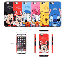 iPhone6SiPhone6SPLUSiPhone6iPhone6PLUSケースディズニーPLUSケースアイフォン6Sアイフォン66Sカバーバンパーキャラクターミッキーミニードナルドデイジープーさんスティッチミッキーマウスミニーマウスドナルドダックデイジーダックスマホケース
